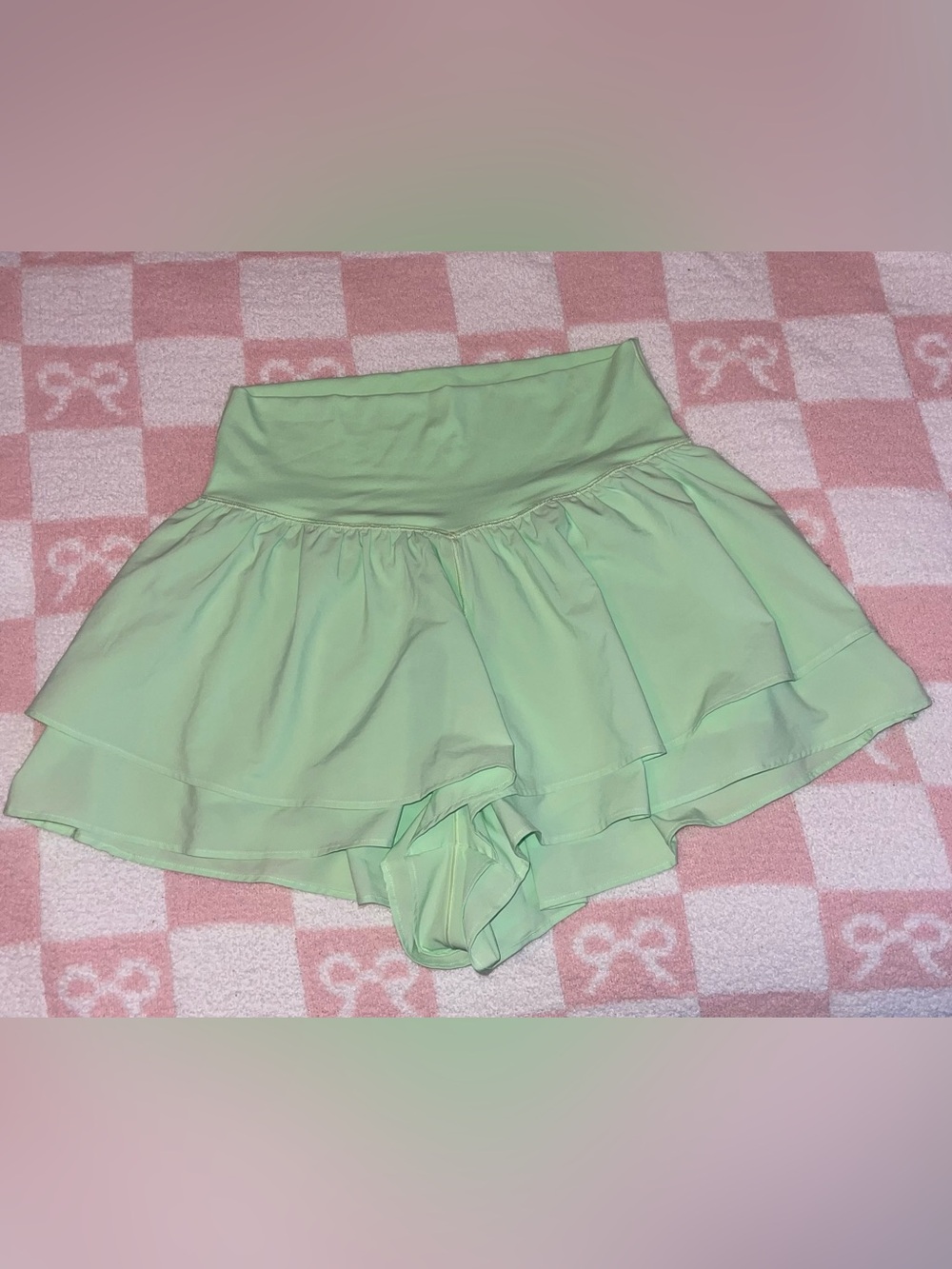 Aerie Offline Real Me Flirty High Waist Ruffle Short